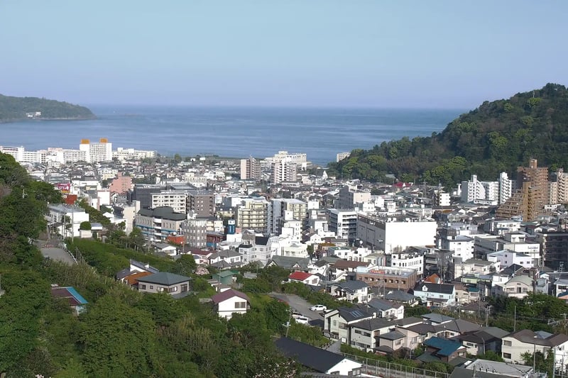 The Sea and Townscape of Yugawara