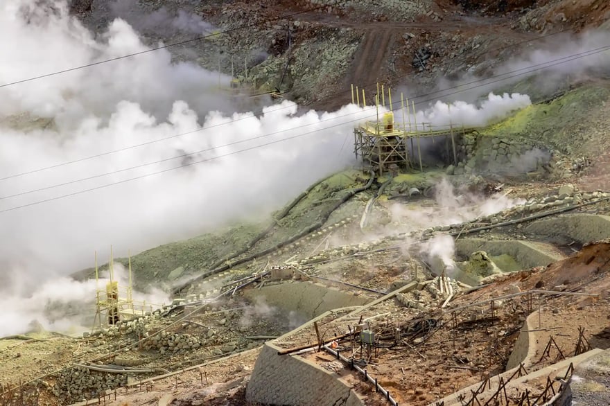 The Owakudani Volcanic Valley
