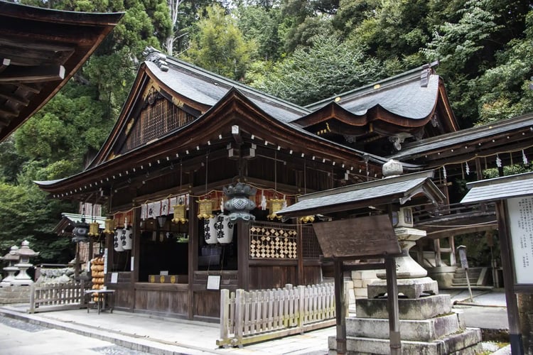 Himure Hachiman-gu Shrine, Main Hall