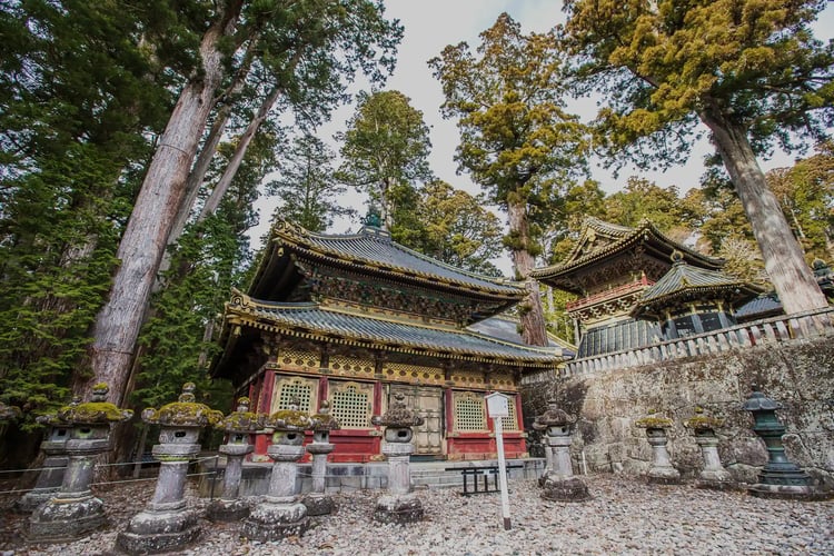 Scenery of Nikko Toshogu Shrine, Tochigi