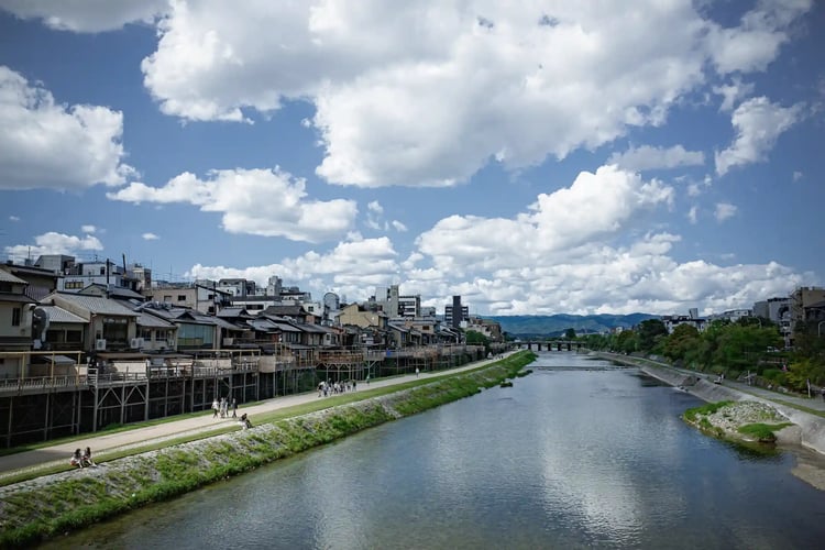 [Kyoto City, Kyoto] Kyoto Summer by the Kamo River