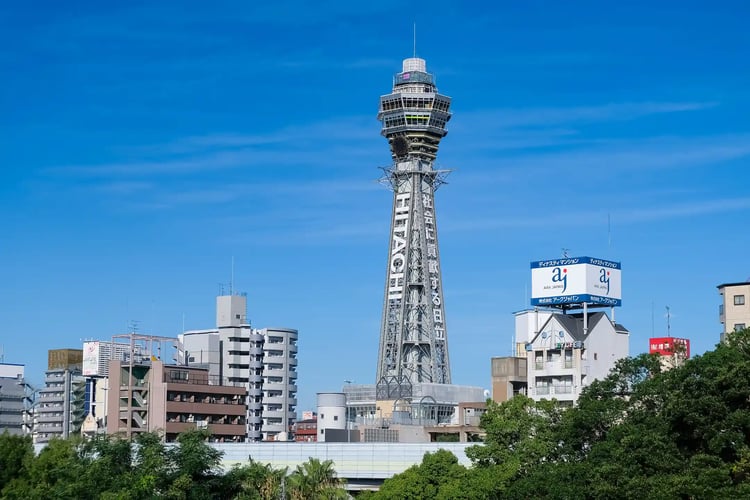 Retro Osaka The Majestic Tsutenkaku
