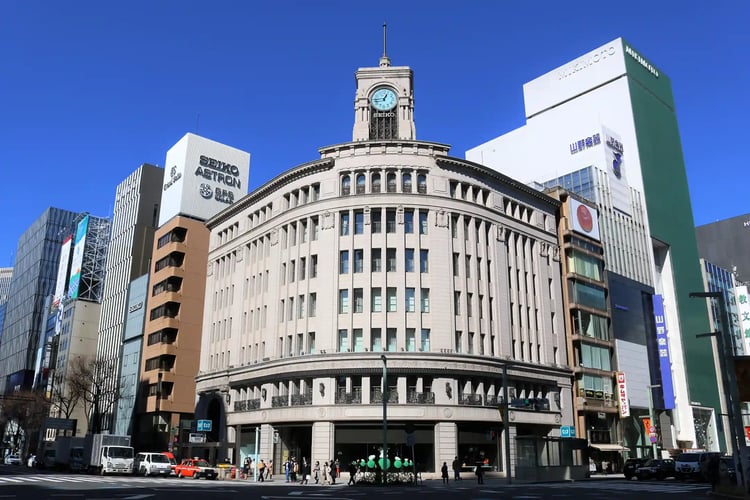 Ginza 4-chome Intersection, Tokyo