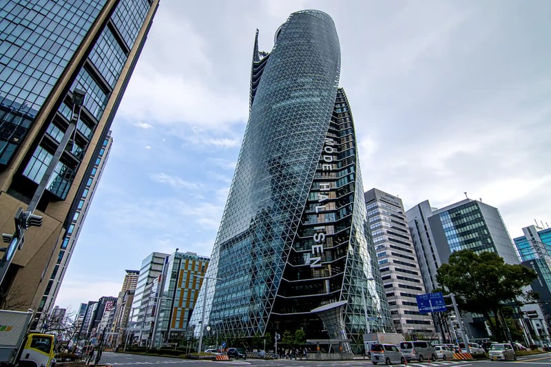 Scenery in front of Nagoya Station