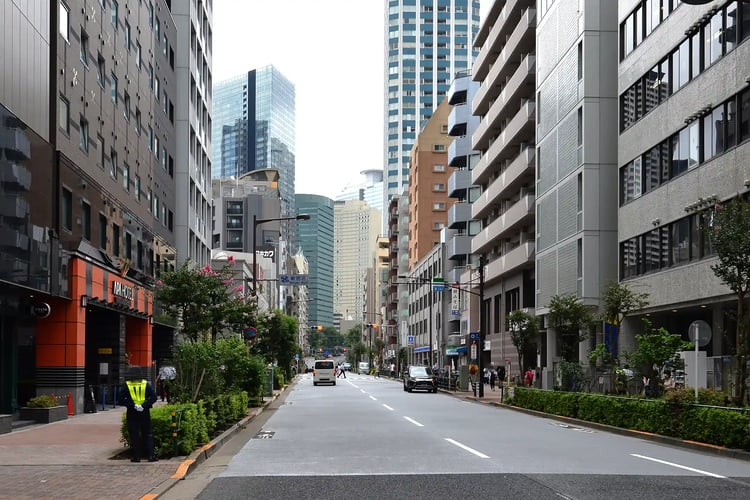 Around Nishi-Shinjuku 5-chome