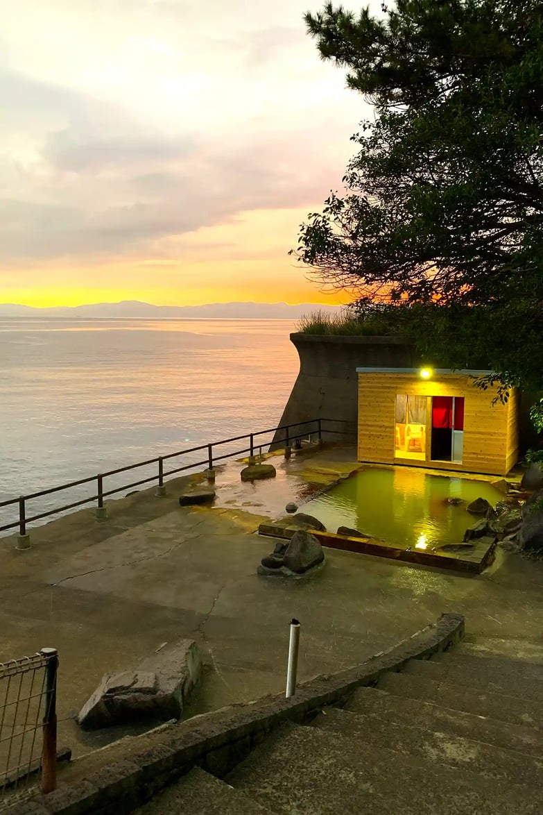 Sakurajima Seaside Hotel Open-air Bath
