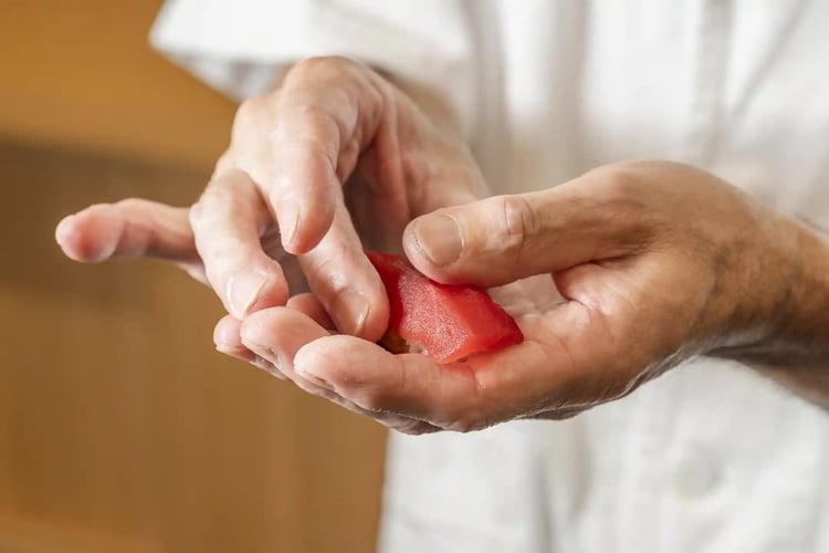 Expertly Hand-pressed Sushi