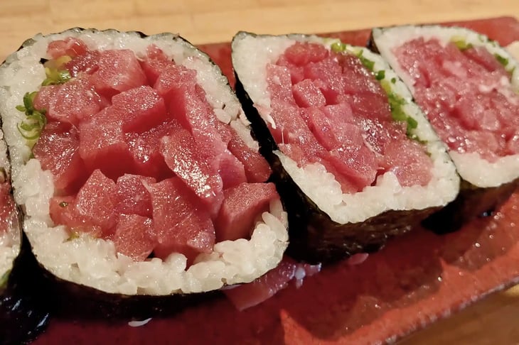 Premium Bluefin Tuna Sushi Roll