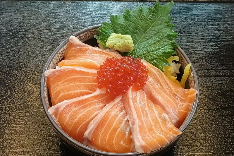 Salmon and Salmon Roe Bowl