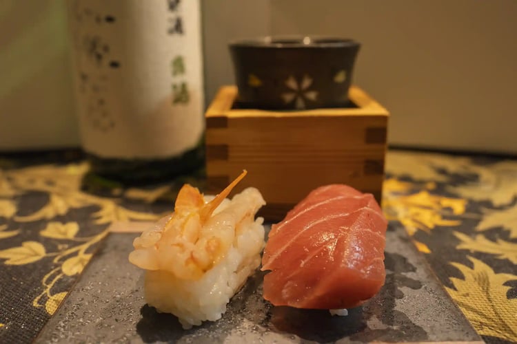 Moments of Pure Bliss Savoring Premium Nigiri Sushi and Fine Sake