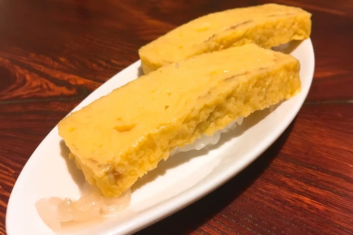 Japanese Omelet Nigiri