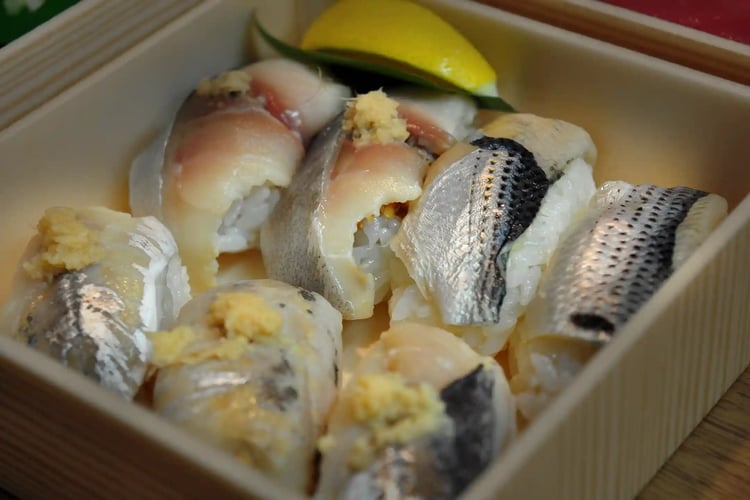 Vinegar-Marinated Gizzard Shad