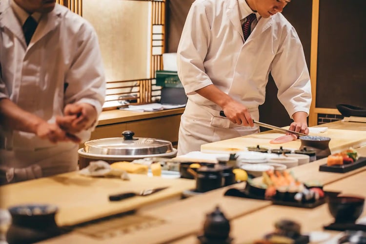 The Craftsmanship of a Sushi Master