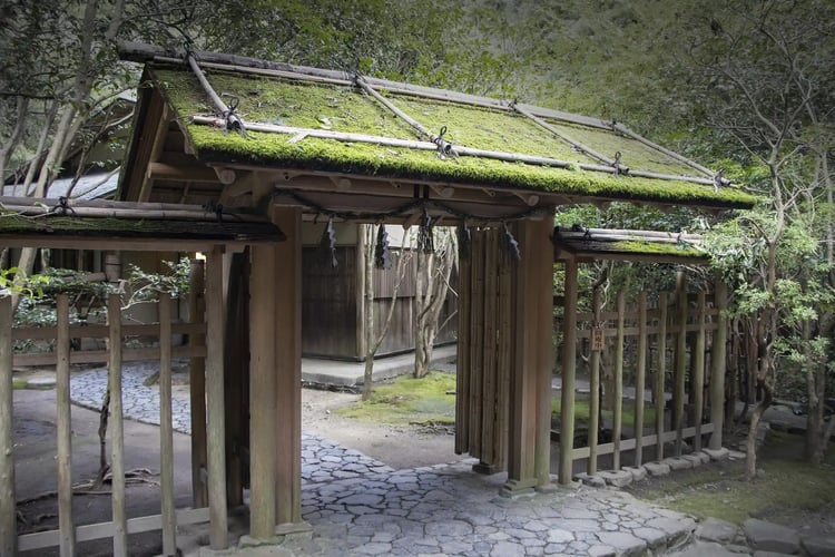The Atmospheric Teahouse at Tsubaki Grand Shrine