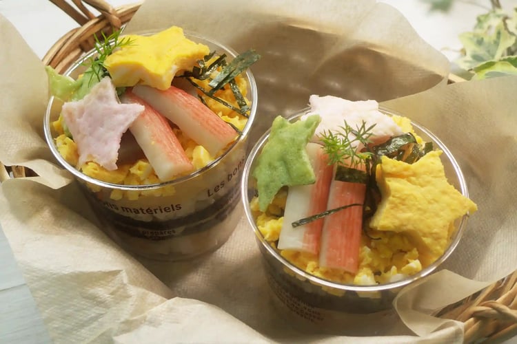 Tanabata Chirashi Sushi (Star Festival-Themed Scattered Sushi Platter)