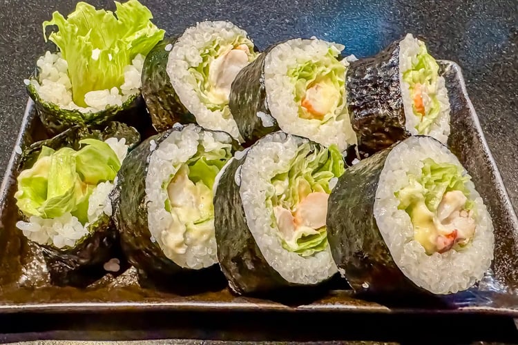 Miyazaki-Style Salad Roll (Miyazaki Specialty Salad Maki)