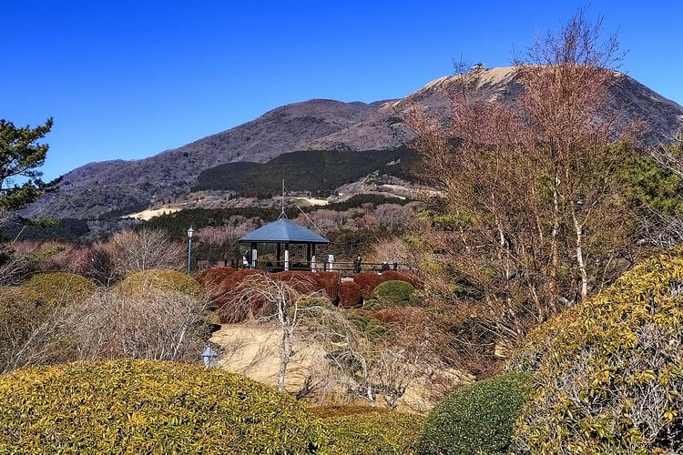Onshi-Hakone Park Benten-no-hana Lookout and Mount Komagatake