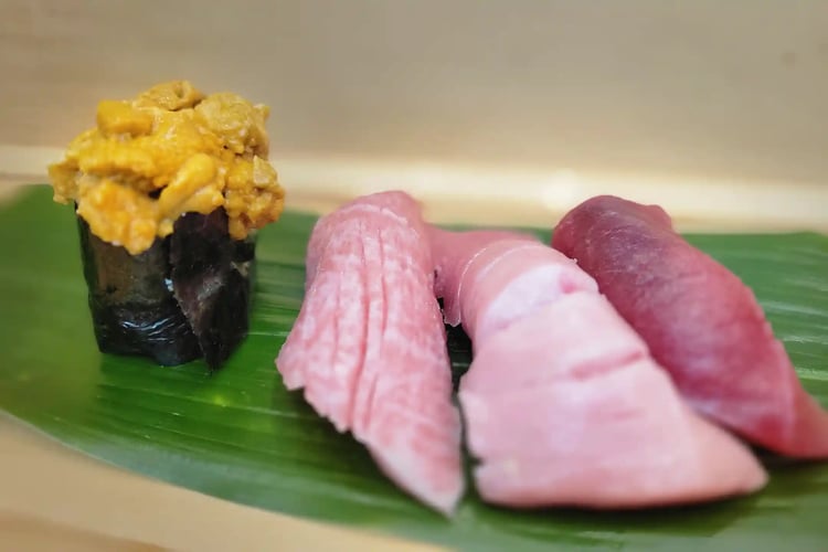 Sushi at Tsukiji