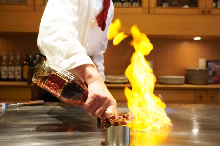 Fine Dining Teppanyaki Steak