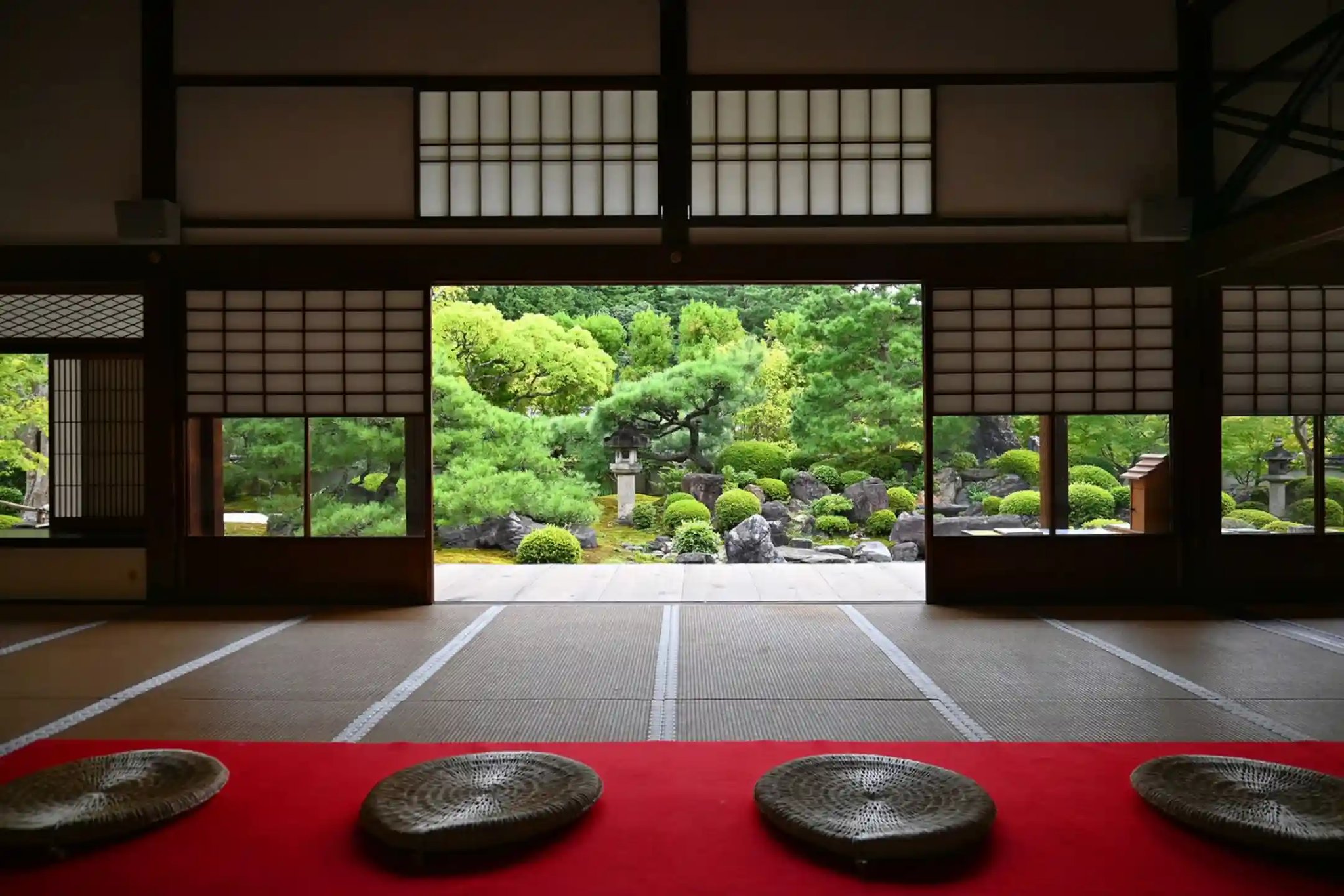 A Traditional Japanese Garden Embodying the Concept of Wabi-Sabi