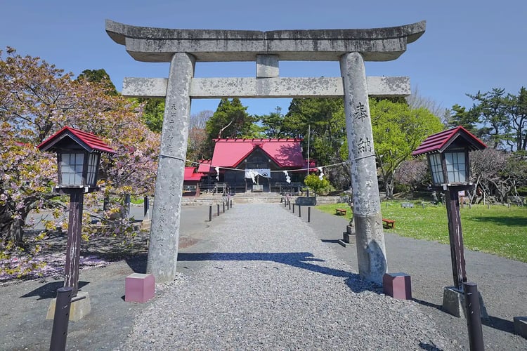 Matsumae Shrine in Hokkaido