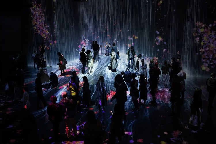 teamLab Borderless Tokyo A Digital Art Installation