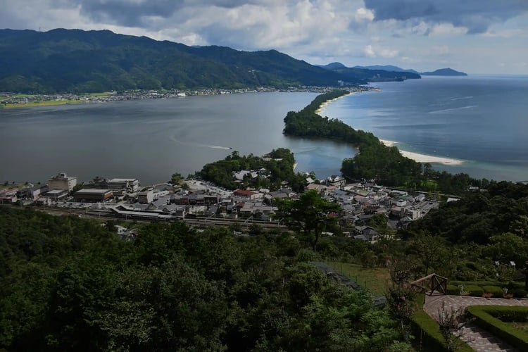Amanohashidate (a scenic sandbar in Kyoto)