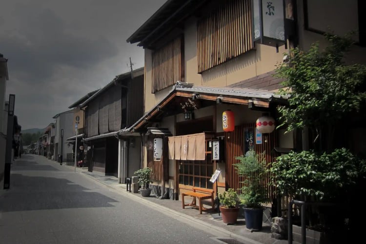 Kamishichiken, said to be Kyoto_s oldest and foremost pleasure quarter