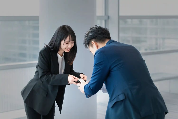 Exchange business cards
