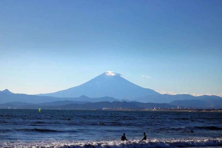 Kamakura Mount Fuji and the Shonan Coast