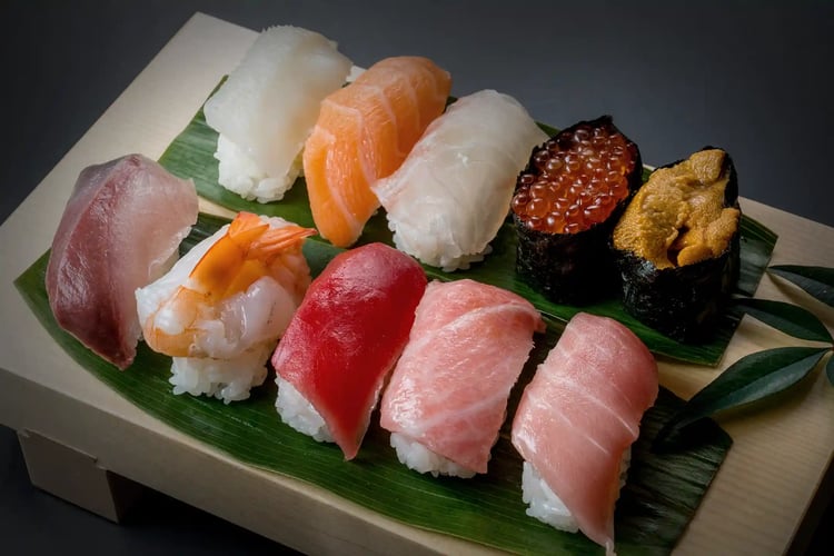 Premium sushi set
