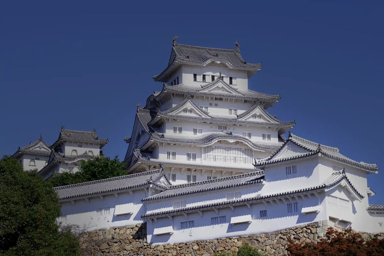 Himeji Castle, located in Hyogo Prefecture