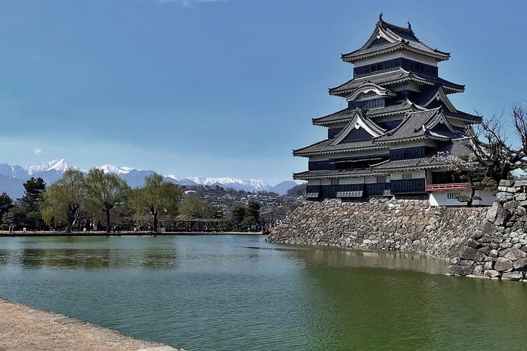 Matsumoto Castle, located in Nagano Prefecture
