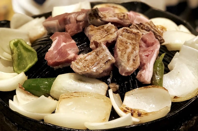 Jingisukan (Japanese grilled mutton dish)