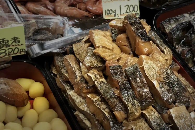 Dried fish