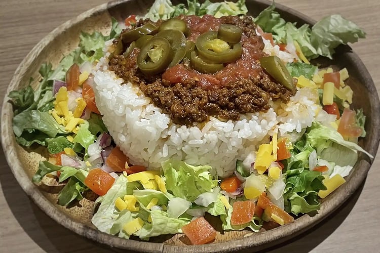 Okinawan-style Tacos