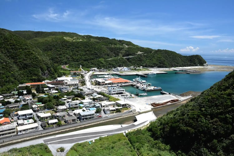 Tokashiki Port on Tokashiki Island