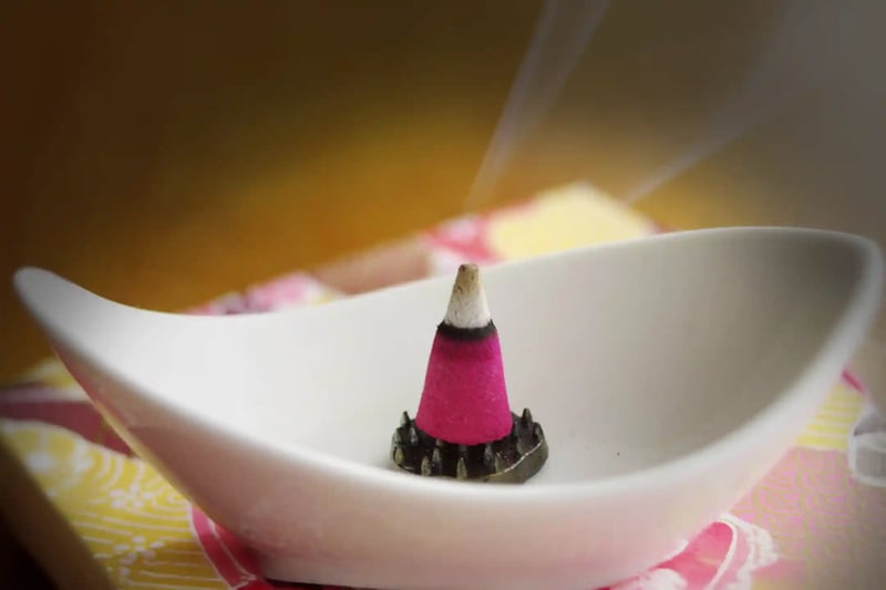 The fragrance of incense