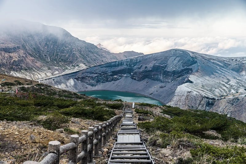 Zao Okama Crater Lake (Miyagi Prefecture)