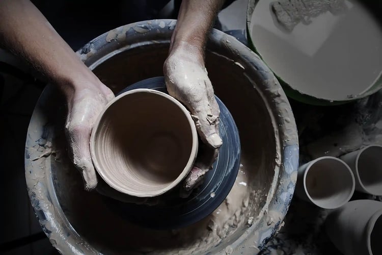 Ceramic artist
