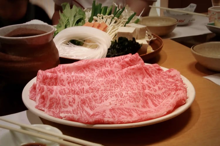 Kuroge Wagyu Shabu-Shabu Beef Set