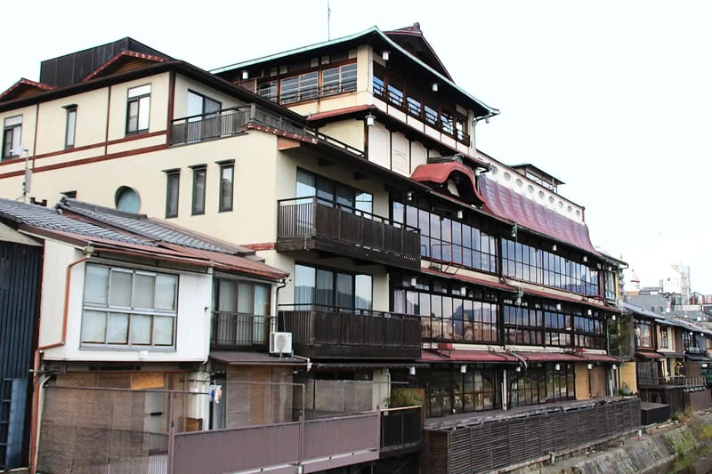 Funatsuru A historic riverside landmark overlooking the Kamo River