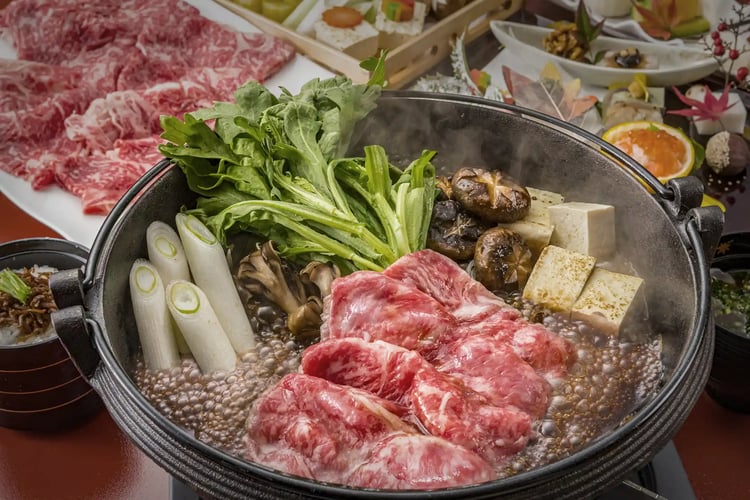 Premium Sukiyaki Tasting Course