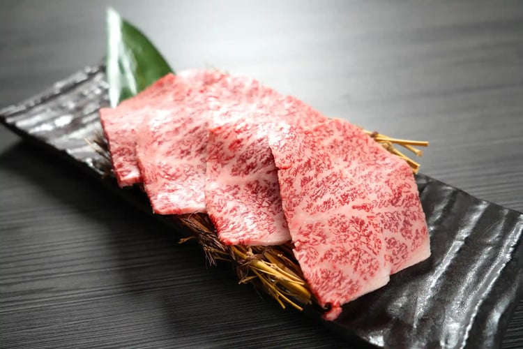 Wagyu Beef Yakiniku Japanese Black Sirloin