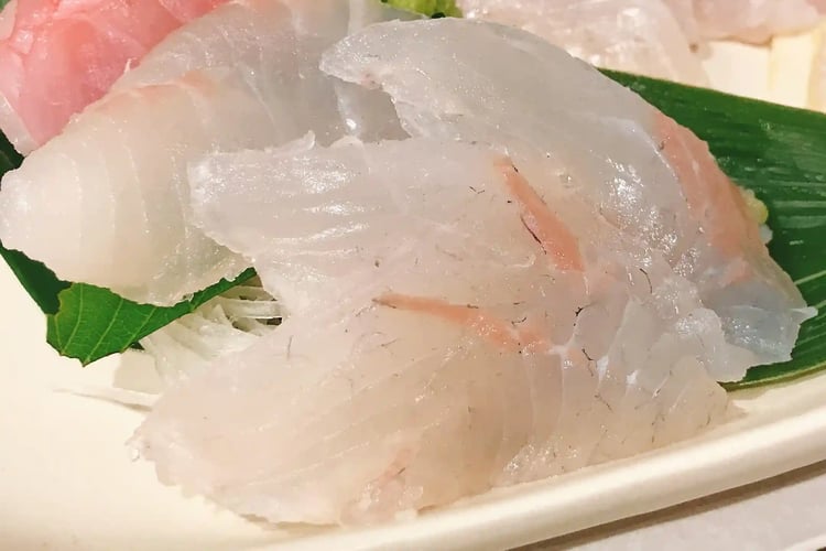 Crystal Sea Bass Carpaccio