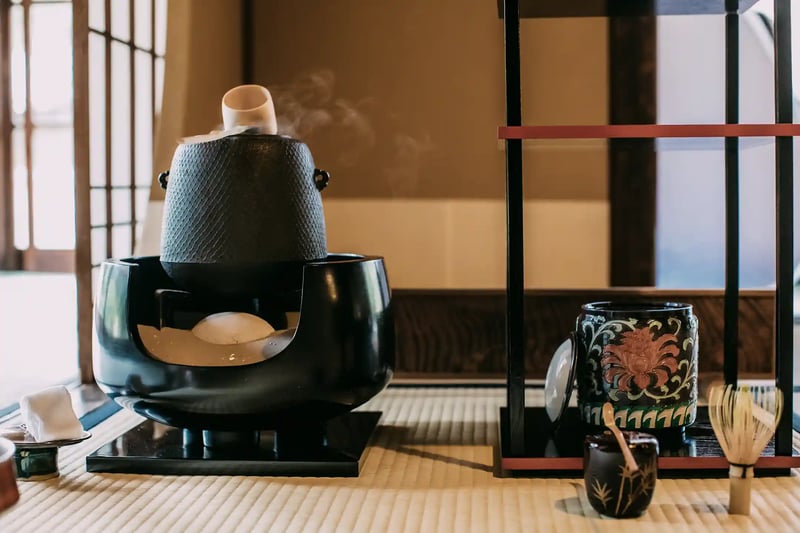 Traditional Utensils and Tools Used for the Japanese Tea Ceremony (Chadogu)