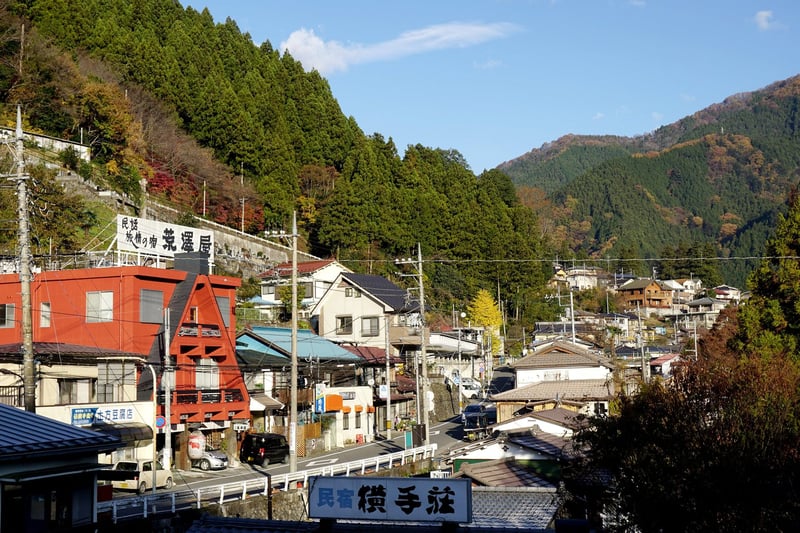 Towards Nippara Kaido, Okutama Town