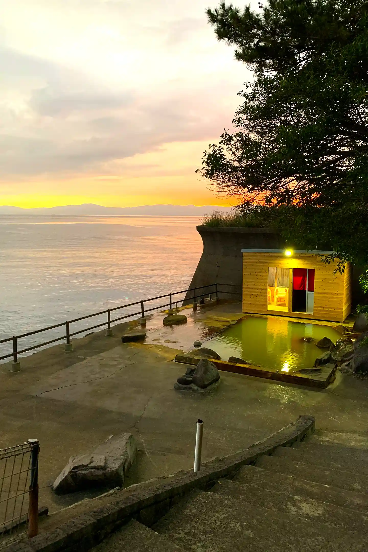 Sakurajima Seaside Hotel Open-air Bath